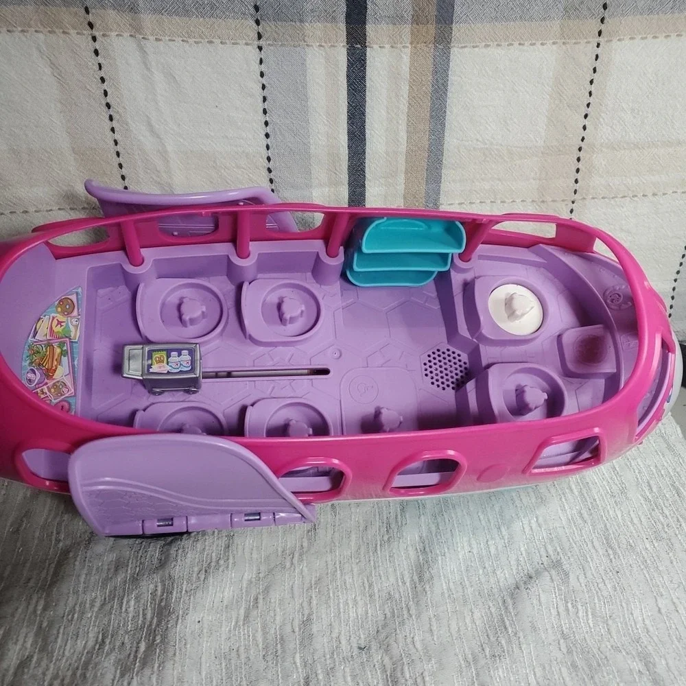 Fisher-Price Little People Barbie Dream Plane Toddler Toy Pink Jet Vehicle HJN53